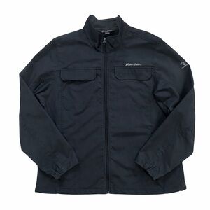 Eddie Bauer Travex Men’s XL Dark Gray Lightweight Travel Jacket